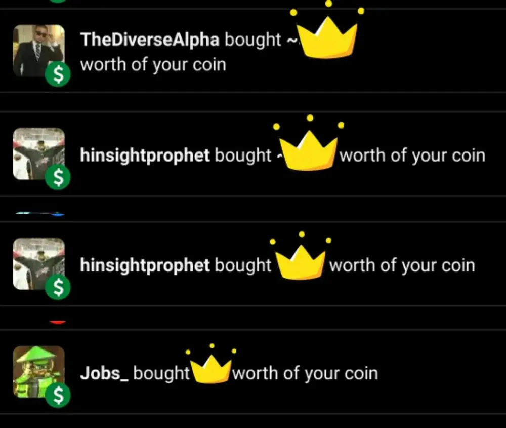 Always grateful for your support guys🙏
I appreciate you a lot! May we all continue to grow together 🚀💛

@Jobs_ @hinsightprophet @TheDiverseAlpha 💯