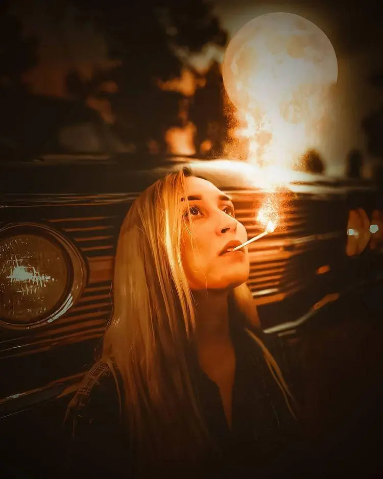 "The moon is a loyal companion.
It never leaves. It’s always there, watching, steadfast, knowing us in our light and dark moments, changing forever just as we do. Every day it’s a different version of itself. Sometimes weak and wan, sometimes strong and full of light. 