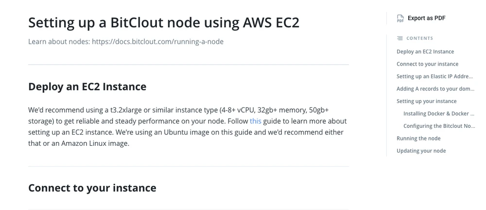 NODES ARE HERE 🤩 http://node.bitswap.network/

@sigil & @aryanm created a tutorial on how you can set up your own BitClout node using AWS 🔥

https://docs.bitswap.network/setting-up-a-bitclout-node-using-aws-ec2 👈