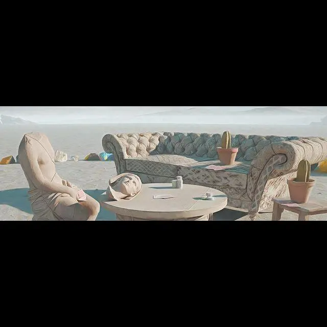 ALL IN - More Burning Man inspired weirdness. Had fun with this one.
