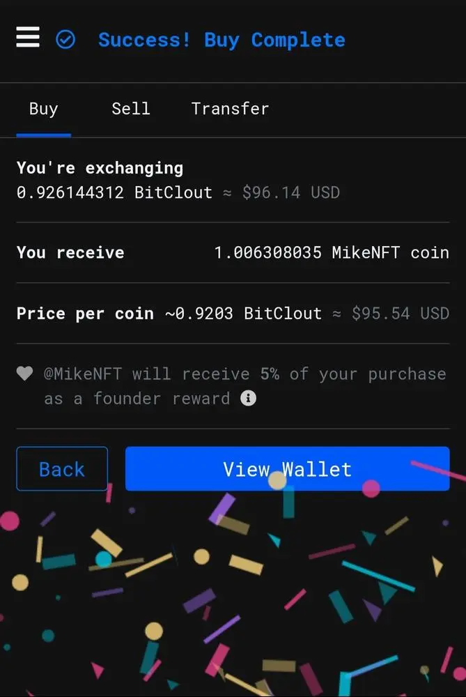 Thank you @MikeNFT for being my 1900th follower! As a reward I have bought 1 of your coins! 
