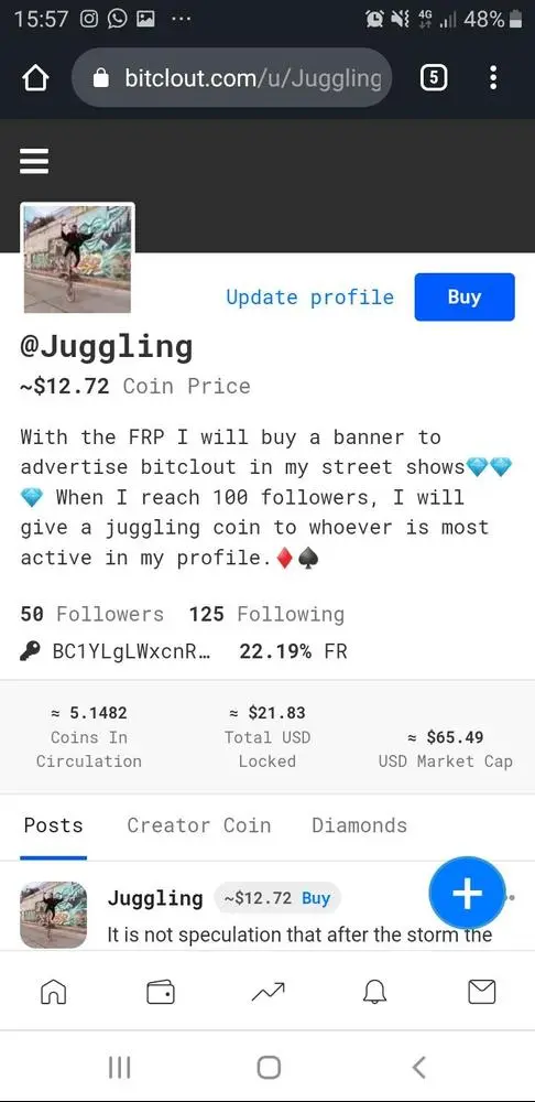 we reached half the followers of the expected for this week ... let's continue sharing and creating community♦️♠️💎💎💎