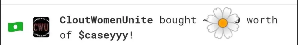 Thank you so much @CloutWomenUnite. I love your advocacy of uniting the women of Bitclout and promoting the genuine support between the creators  ✨🤗 