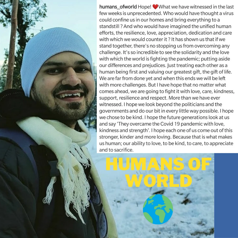 Humans of world #1