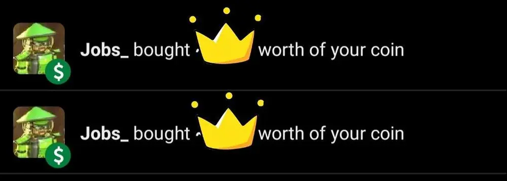 Always grateful for your investments @Jobs_ 🥰
I couldn't thank you enough 🙌💛