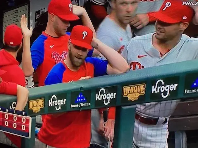 A little big league screen time! 😁 ⚾️ 
#🥨