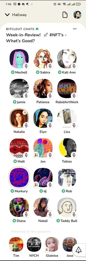 Bitclout week-in review is ❤️❤️❤️❤️
 With 

@MechellLord 
@Sabira
@MissKatiann
@rhubarb
@RabidArtWork
@natalia_bel
@Wildography
@CloutVC
@tobiasschmid 
@Murkury
@DrRobertSadowski 
@NATALIART
@TeddyBull 
@David_Golzio
@Aikon
@Mhonica_20 
@NYCH
 

Posted via @cloutfeed