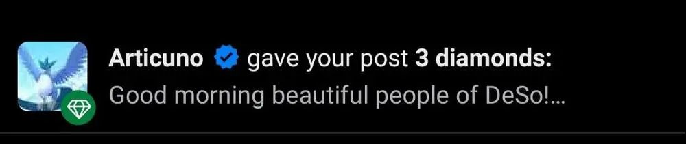 @Articuno making my Friday extra beautiful😍

Thank you for the diamonds today and for the past days. Know that we appreciate you a lot 💯🙌

Posted via @cloutfeed