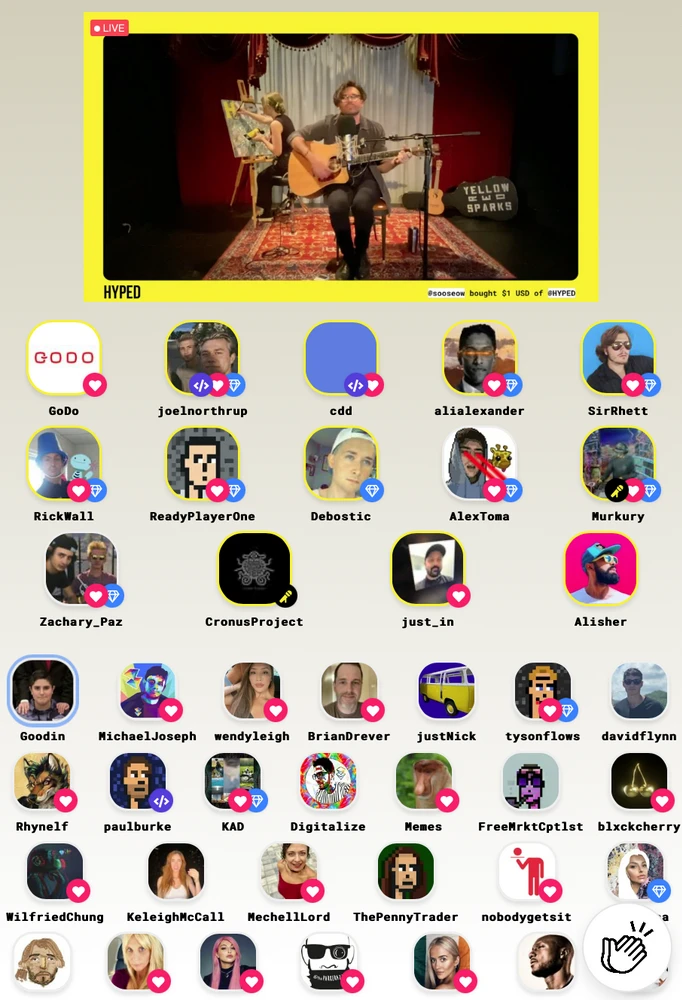 💎💎💎 @godo @hyped.  Wow.  Mad shoutouts.    