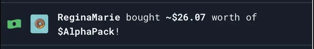 🐺AHWOOOOOOOOOO
@ReginaMarie, wife to one of our newest pack leaders @mattpitts, joined the pack! Thank you for jumping in to help us hunt! Hunting is the pack’s way of receiving dividends!💰
👆Everytime someone invests, our progress towards dividend increases!

👉Be sure to check back daily:
⭐️Daily engagement earnings💎
⭐️Weekly raffles🎟
⭐️Dividend pays every 2.5 DeSo
(ALL FR goes into coin holder dividends)
🏹5 Hunts/Dividends Completed!
💰💰💰💰💰💰💰💰

🐺The @AlphaPack welcomes you and co...