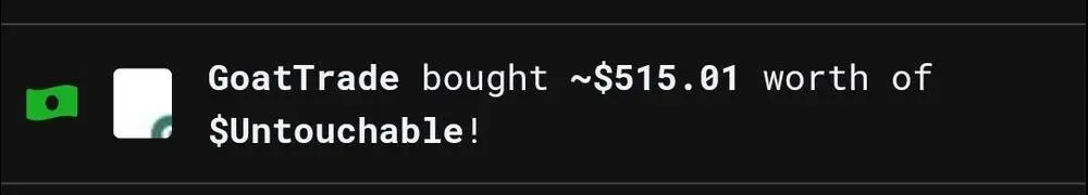 This is a huge accomplishment! Thanks @goattrade for the support, can't wait to be a part of the Goat team!