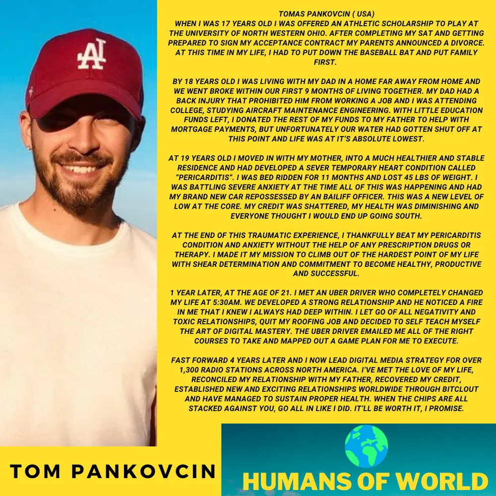 Humans of World #8 @tomaspank