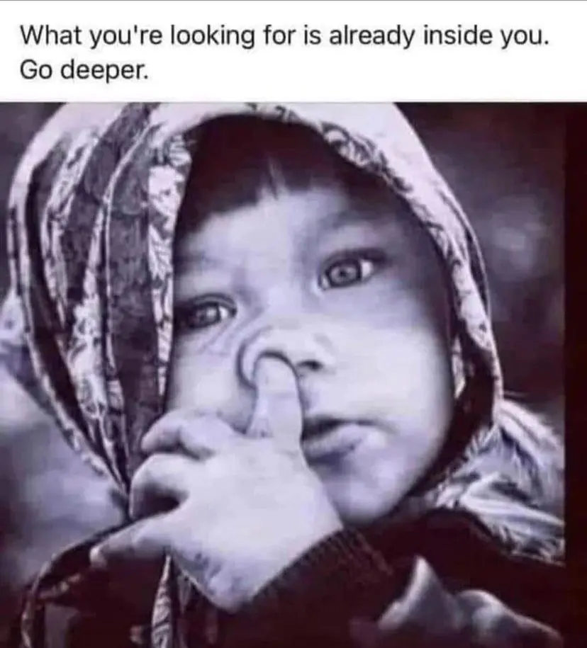 Divine power is within you, dig deep 🌟🤣