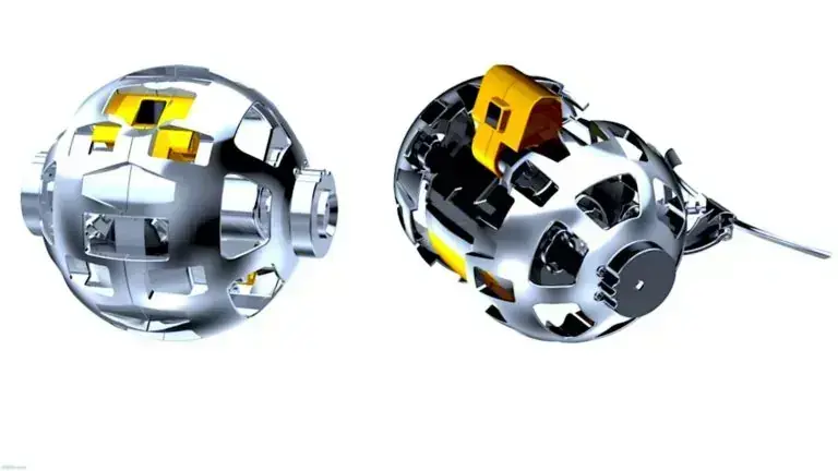 Japan will soon send a small robot to the moon The Japanese Space Agency (JAXA) has teamed up with Sony, Doshisha University and toy manufacturer Tomy to develop a small robot the size of a baseball. Its purpose is to analyze the surface of the Moon.