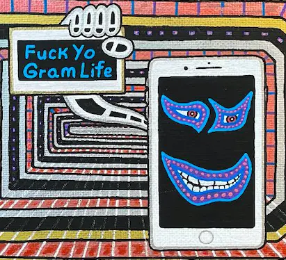 Just put the Clout in the bag fool! No one needs to get hurt. Put it in the 💰 and walk away, DON'T LOOK AT MY FACE!