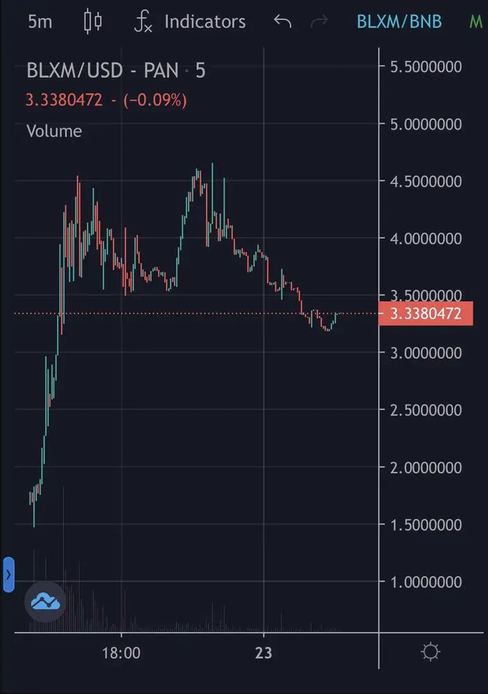 Result of today's IDO.
 So far, BLXM showed some good results in the short period of time. We are going to HODL for now.