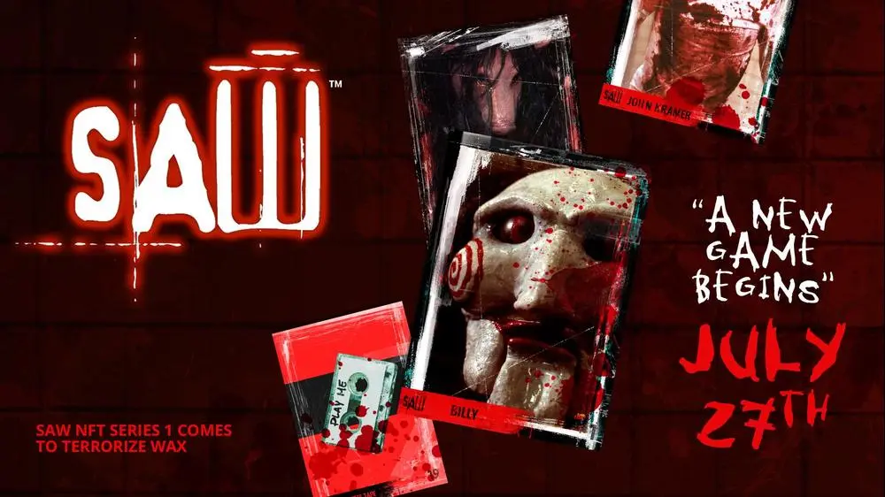 DID YOU LIKE SAW? THEIR COLLECTIBLES ARE COMING! #WAXP #NFTCommunity 